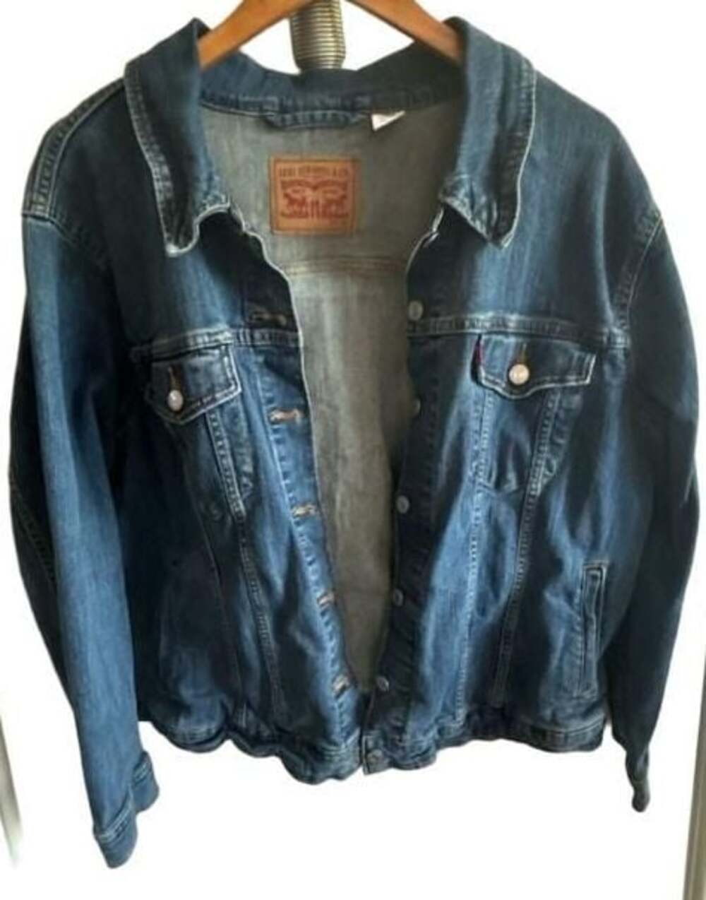 Levi's Plus Size Trucker Denim Jean Jacket Size 3X
